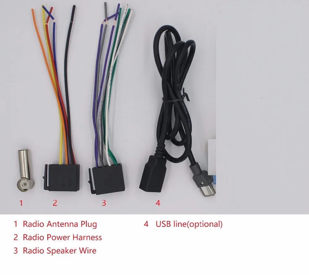 12V автомобильный аудиоплеер зарядных порта USB для автомобиля радио 1din Авто удалены из нового автомобиля Авто 1 din