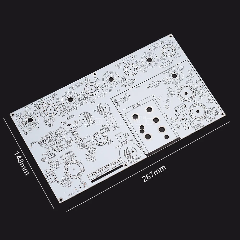 Audiophiler вакуумная трубка FM радио винтажный HiFi аудио стерео приемник DIY