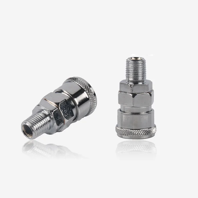 

C Type Pneumatic Fast Connector Nipple Male Adaptor SM20 RC1/4