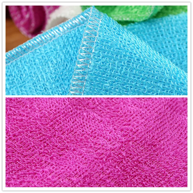 3 PCS Bamboo Rag Washing Rags For The Kitchen Cleaning Scouring Pad Dish Cloth Bamboo Washcloth Dishcloth Bamboo Napkins  (10)