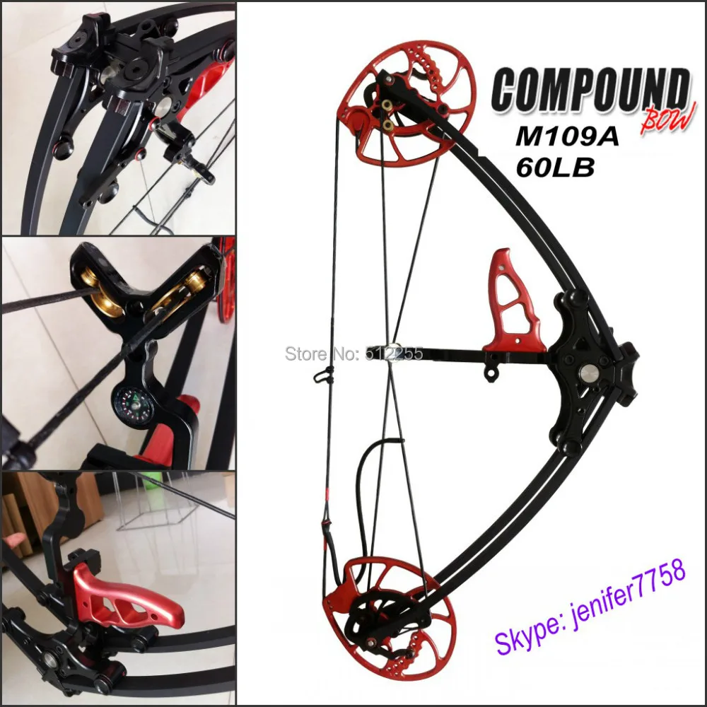 M109A, NEW PRODUCT, Triangle compound bow, 60LBSin Bow & Arrow from