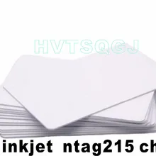 200 шт ISO 14443A 215 чип ПВХ пустая струйная карта(профессиональный производитель