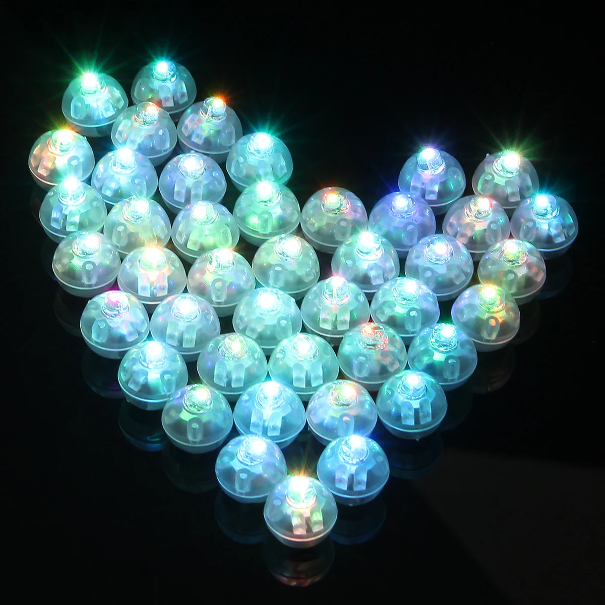 50pcs/100pcs Mini Led Lamps Balloon Light For Paper Lantern Balloon