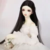 1/3 1/4 1/6 1/8 Bjd SD Doll Wig High Temperature Wire Long Straight Black Colors Hair ► Photo 2/5