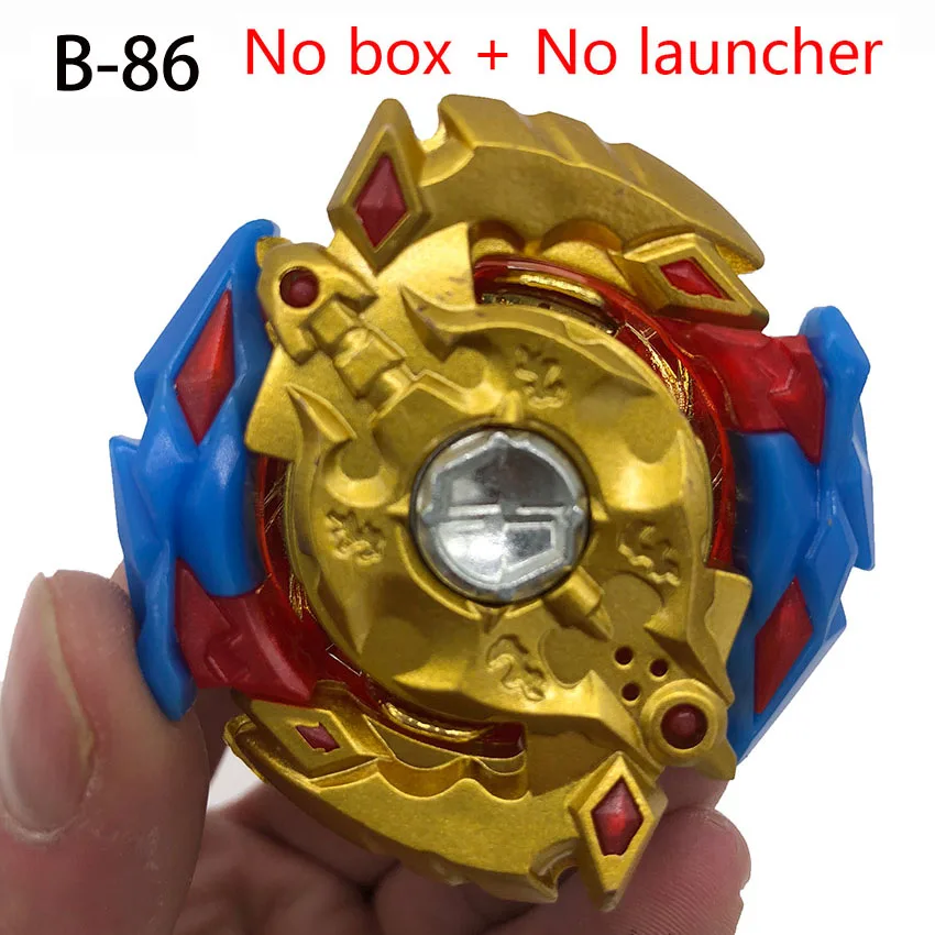 Beyblade Burst Arena Toupie Beyblade Burst B133 Металл Fusion без пускового устройства и коробки Bey blade B110 B104 B129 лезвия игрушки - Цвет: B86 No launcher