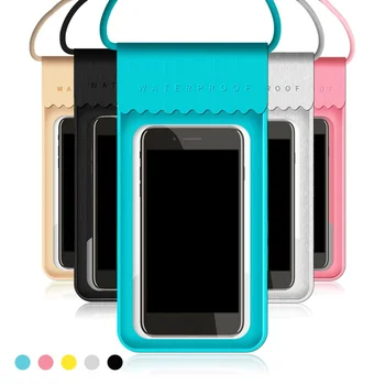 

TPU Waterproof Mobile Phone Bag Touch Screen Swimming Bag Phone Case Pouch Holder For Diving Surfing Water Sports