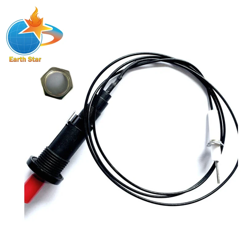EARTH STAR Gas Heater Ceramic Electrode Spark Plug with Push Button
