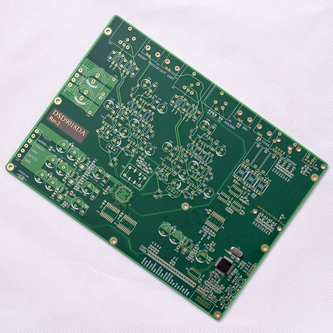F 007 L.K.S LKS ES9018 DAC декодер Набор мягкого управления USB DSD PCM384K четырехслойная плата