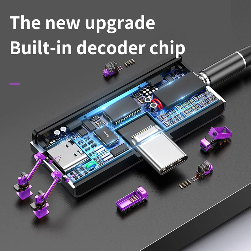 Переходник Baseus с USB Type C на 3 5 мм для наушников адаптер AUX Xiaomi Redmi Note 7 Huawei P20 P30 Pro