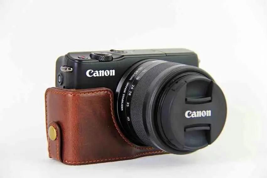 Новинка чехол из искусственной кожи для камеры canon eos M10/M100 Digital SLR M100