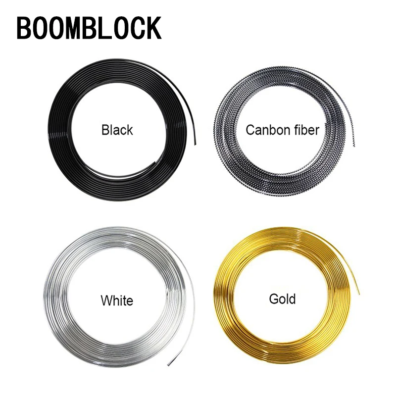 BOOMBLOCK 3m Car Body Styling Chrome Strip Stickers For BMW e90 e60 e39 e46 f10 F30 VW Golf 7 Passat b6 Peugeot 206 Audi a3 a4 | Автомобили