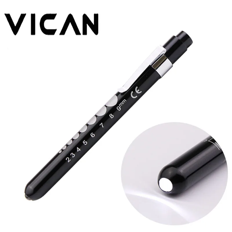 Aluminum Alloy AAA Battery Doctor Penlight Medical Penlight for Doctor