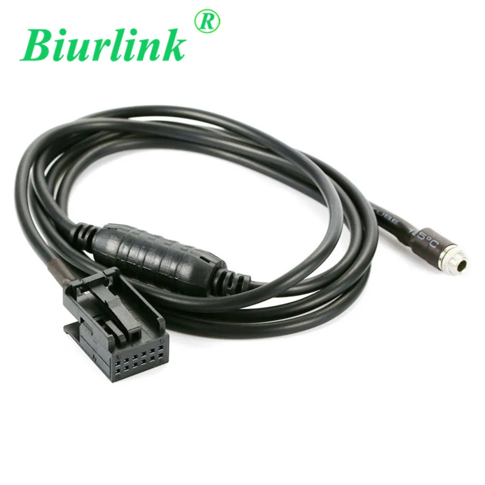

Biurlink 3.5MM Female AUX Cable Adapter for BMW Z4 E85 E83 E86 X3 MINI COOPER