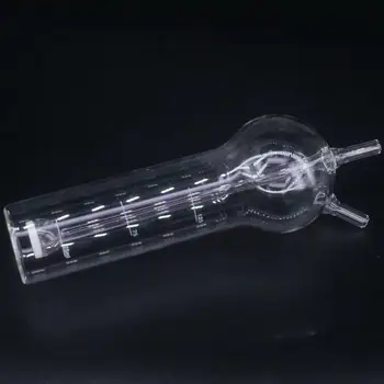 

125ml Clear Sulfur Dioxide Absorber Tube Bottle Apparatus Chemi Lab Glassware