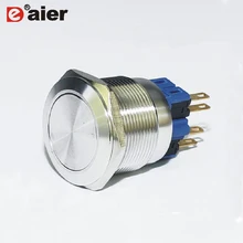 20 шт GQ25F-11M 25 мм водонепроницаемый электрическая кнопка переключатель