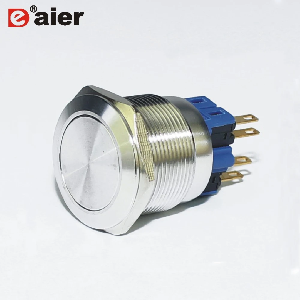 20PCS GQ25F 11M 25mm waterproof electrical push button switchin Guitar