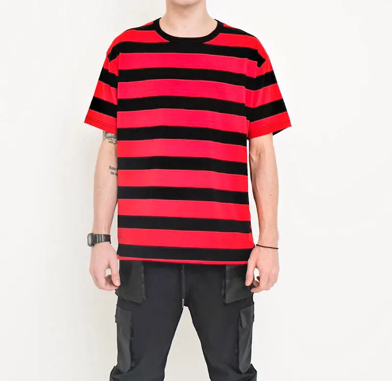 Casual Cotton Striped Tshirts 1