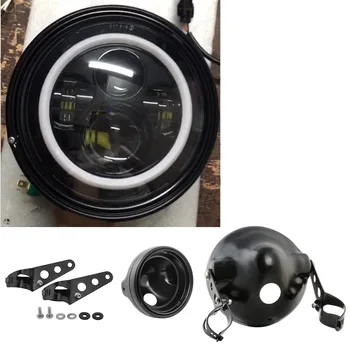 

Amber Turn Signal 7 inch Led Headlight Motor 7" Car Accessories Housing mount brackets for Motorcycles