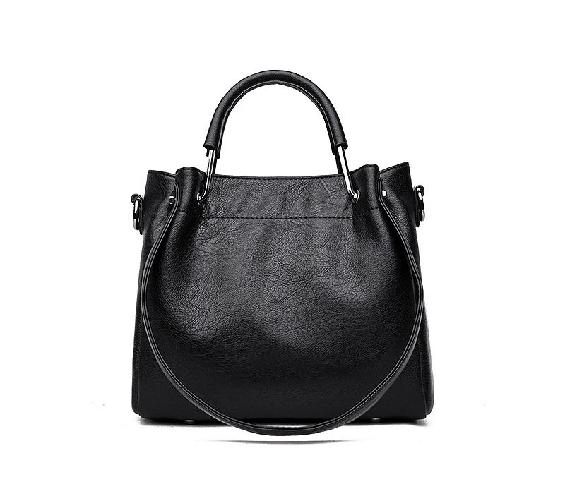 Yonder Новая модная женская сумка из натуральной кожи, сумка-тоут, женская сумка на плечо, женская сумка через плечо, сумка-мессенджер, фирменный дизайн, Черная