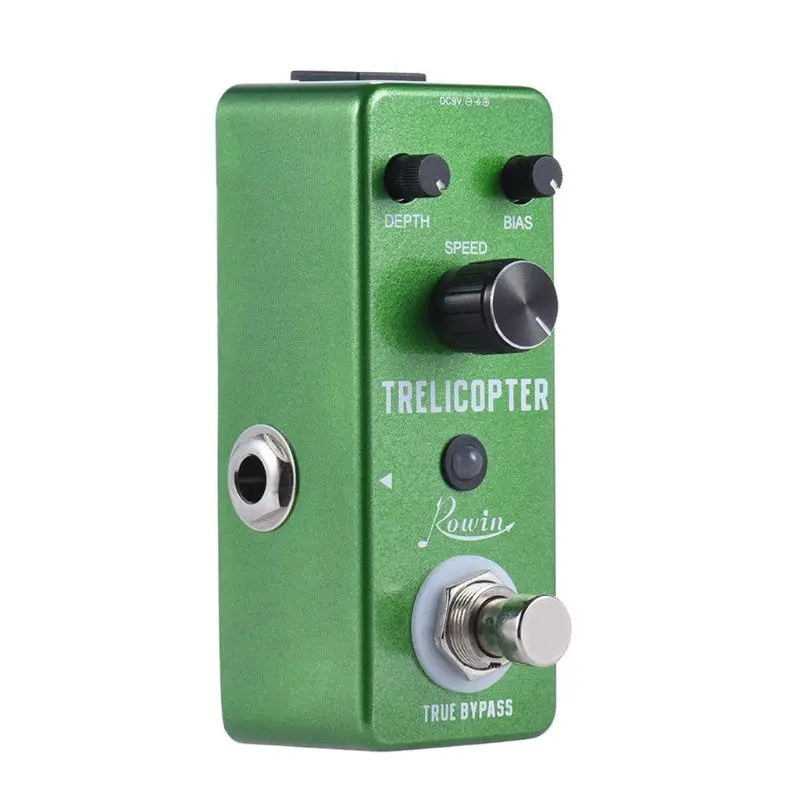 

Mini Tremolo Guitar Effect Pedal True Bypass Aluminum Alloy Body For Musical Instrument high quality Guitar Parts Accessories