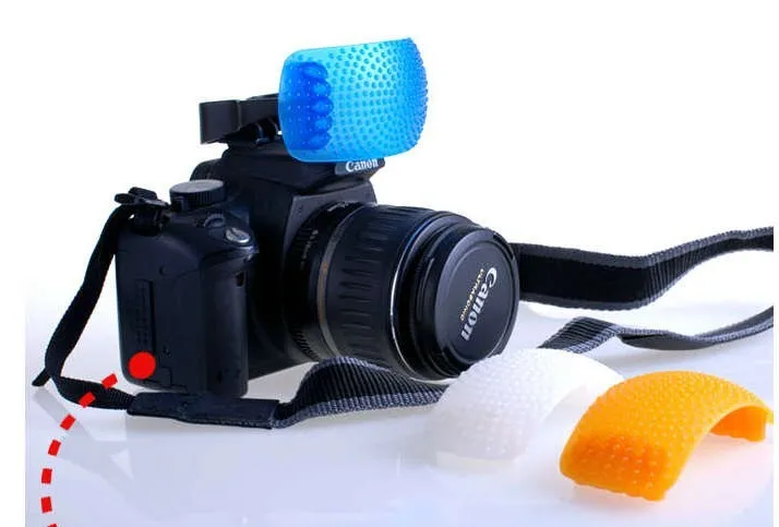 Flash Diffuser 3 Color Pop up Flash Diffuser with one Bracket for ...