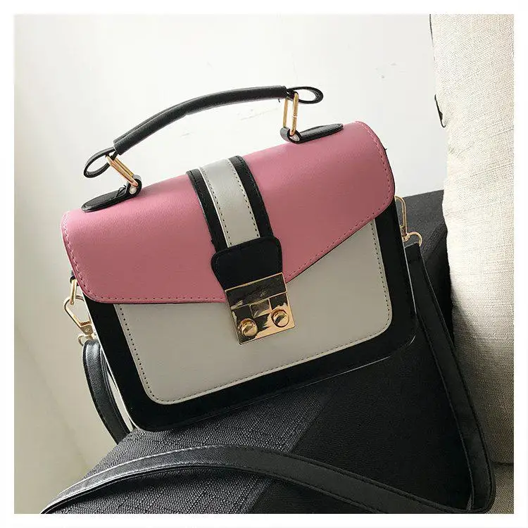 Модные сумки через плечо для женщин сумки женские сумки сумка вечерняя женская маленькая сумка посылка Сумки - Цвет: pink