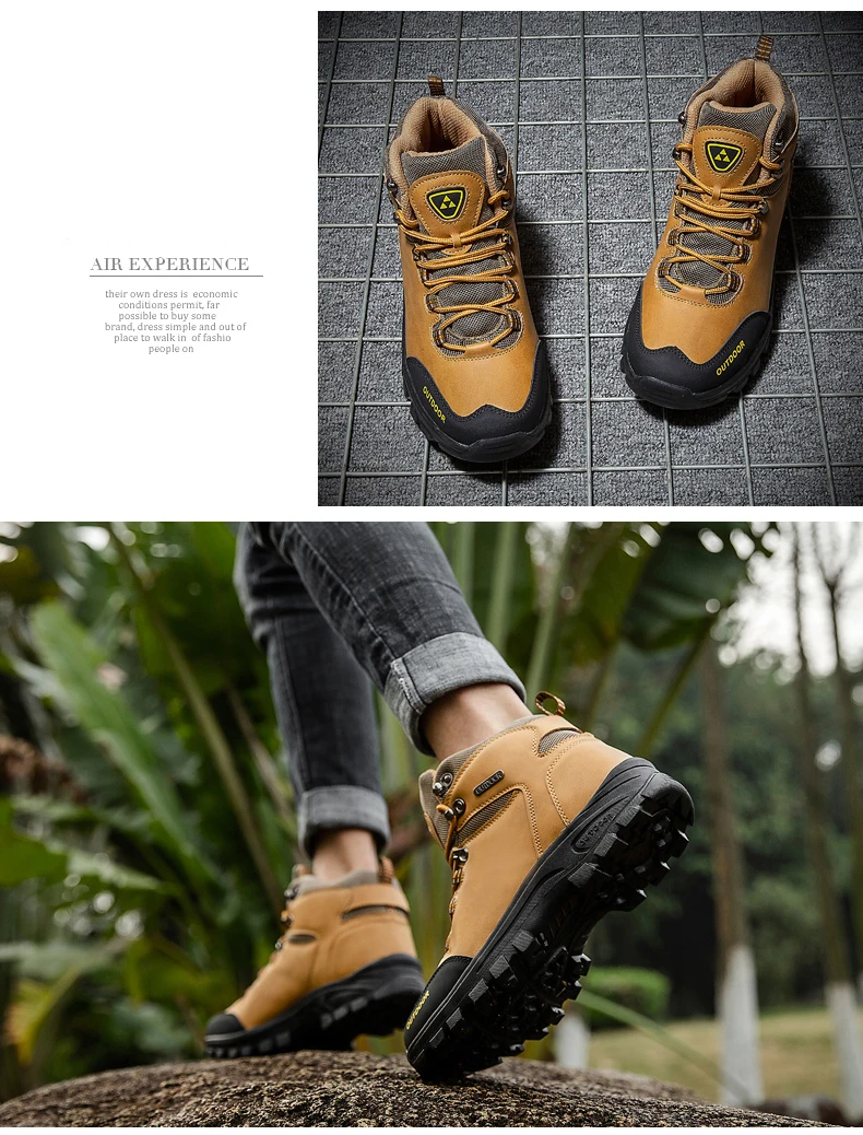 VESONAL Brand New Leather Men Shoes Sneakers Men High Top Autumn Winter Male Casual work Comfortable Footwear Non-slip