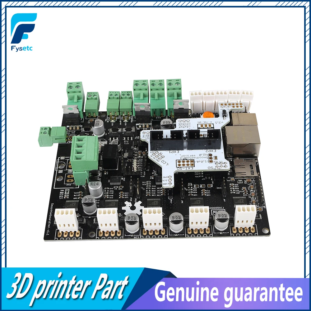 3d принтер Smoothieboard 5XC 5X V1.1 ARM с открытым исходным кодом материнская плата с Smoothieborad полный графический ЖК-модуль адаптера