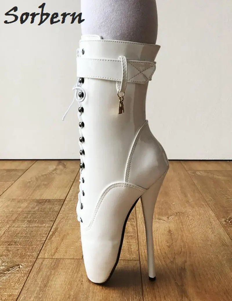 Женские ботильоны на высоком каблуке с 7 дюймовым каблуком|Полусапожки| |