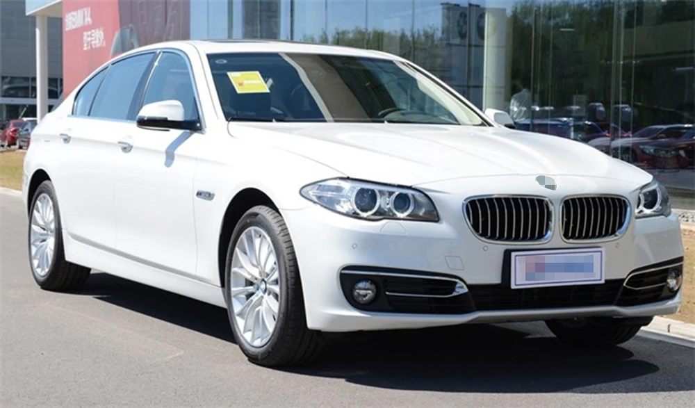 Для BMW 5 серии F18 F10 520i 523i 525i 535i 530i 2011~ Автомобильные фары прозрачные линзы Авто оболочка Крышка