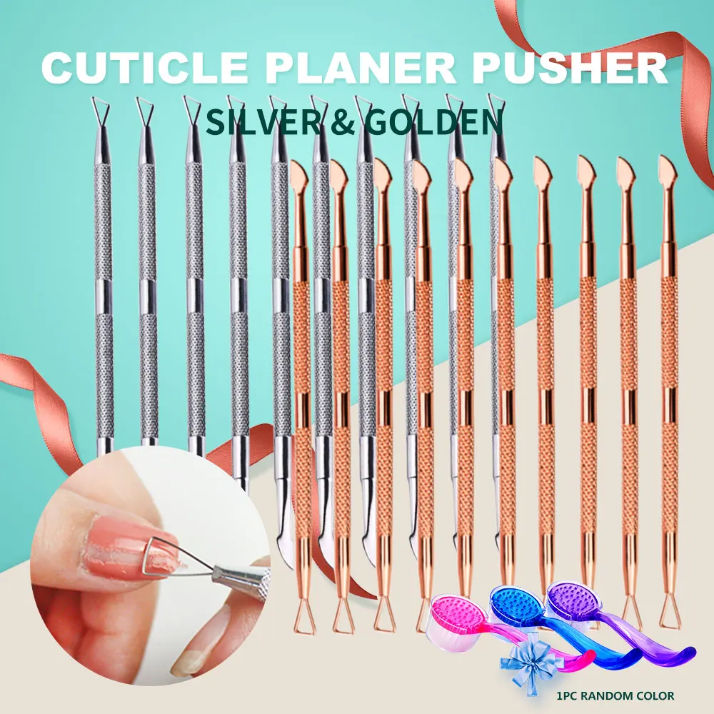 10pcs Stainless Steel Cuticle Remover Tools for Cuticle Pushers Planer