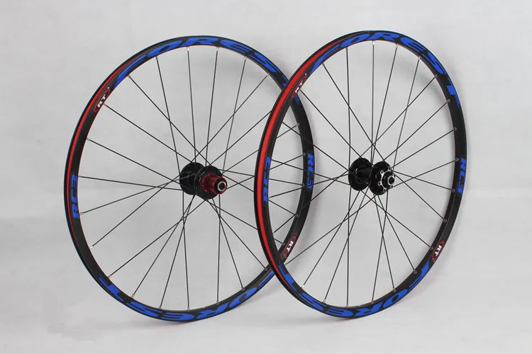 Cheap RT RC3 Mountain Bike Bicycle front 2 rear 4 sealed bearing aluminum alloy rim multicolor wheels 13