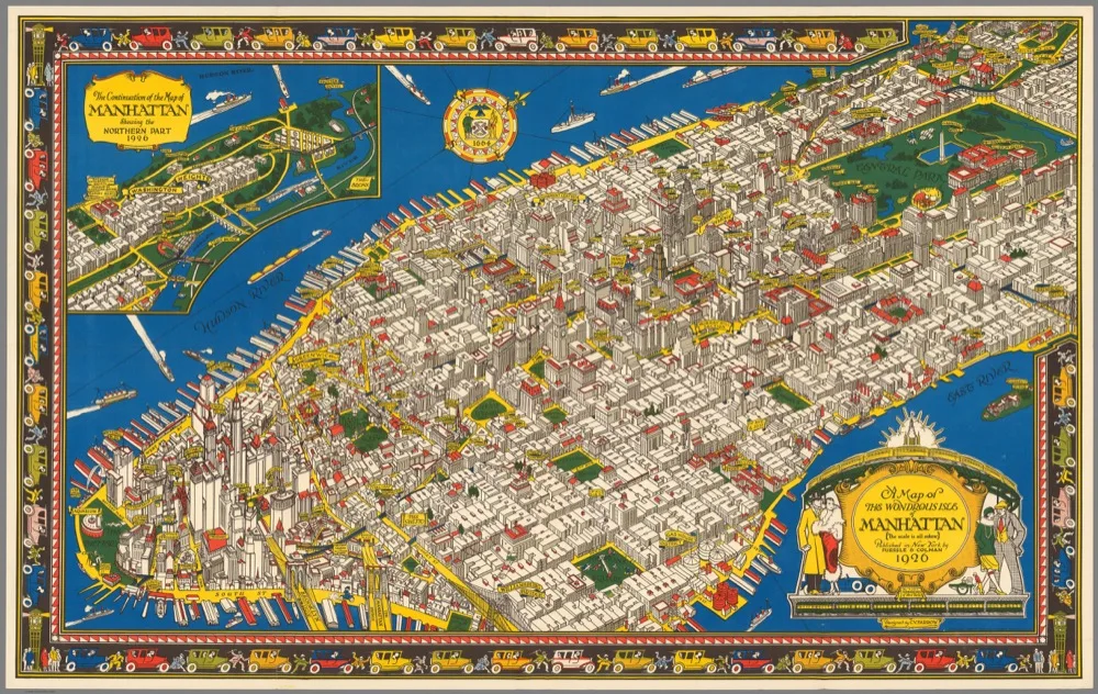 ケンブリッジ ヴィンテージ 絵地図 地図 ポスター ケンブリッジ