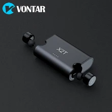 Vontar X2T СПЦ мини Беспроводной Bluetooth Наушники Твинс наушники Магнитная с Батарея случае Hands Free