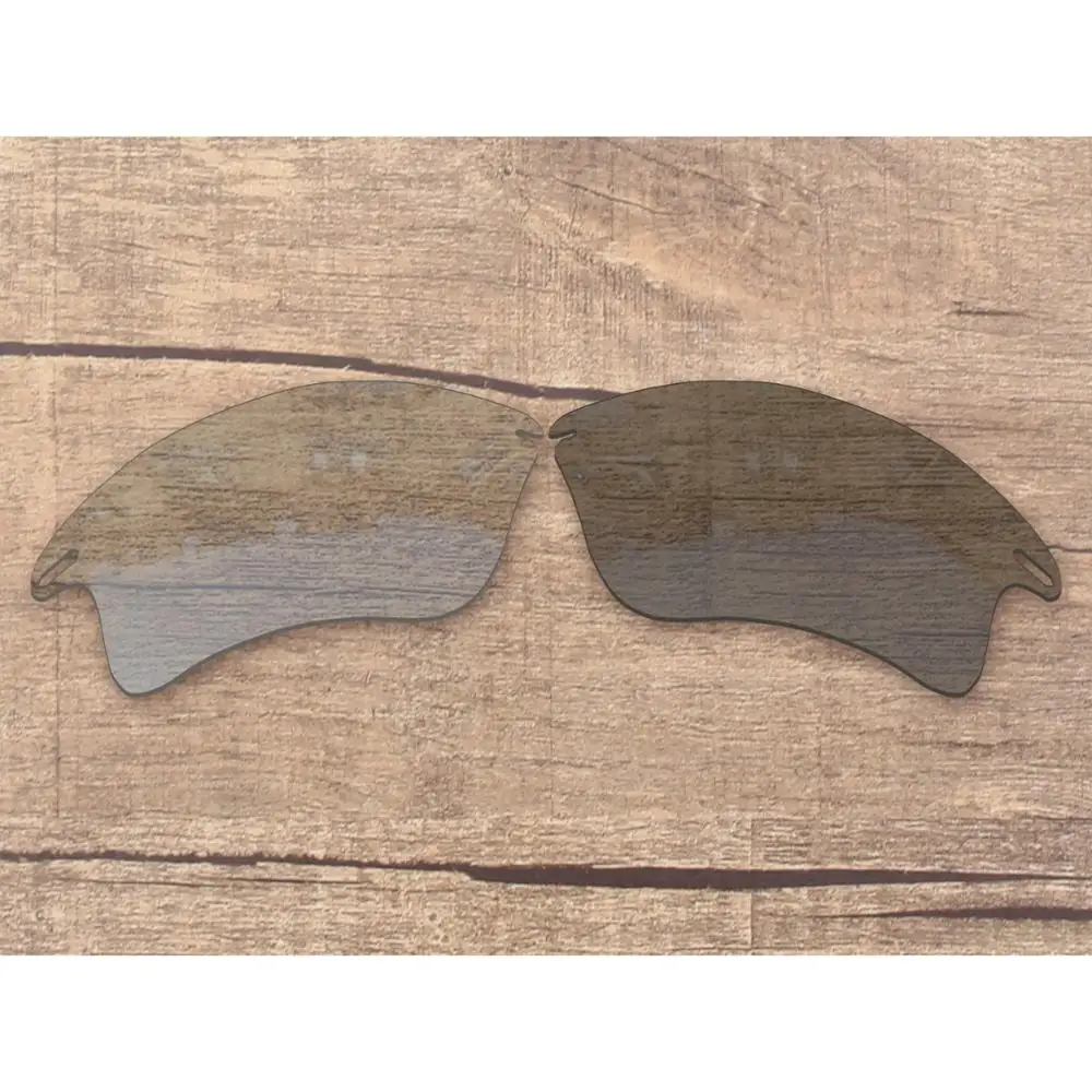 

Vonxyz Grey Photochromic Polarized Replacement Lenses for-Oakley Fast Jacket XL Frame