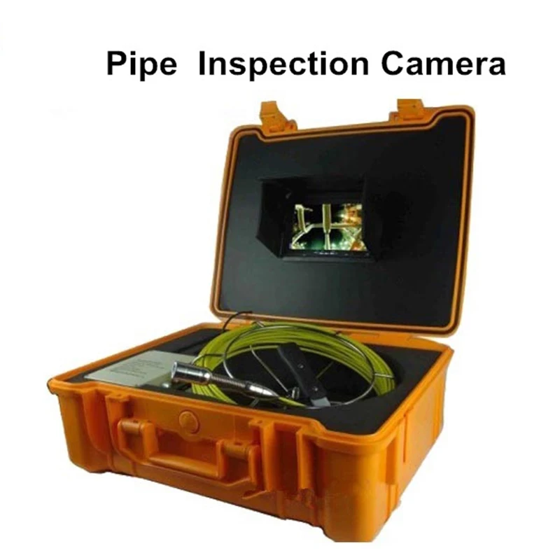 

Factory Direct Supply 7 inch Monitor Sewer Drain Pipe Inspection System Equipment With 20m Cable