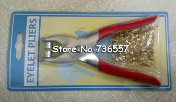 

Free Shipping Special Using Button Fastener Press Pliers Eyelet Setter Cloth Button Snap Hand Tool (Gift: 100pcs Button)