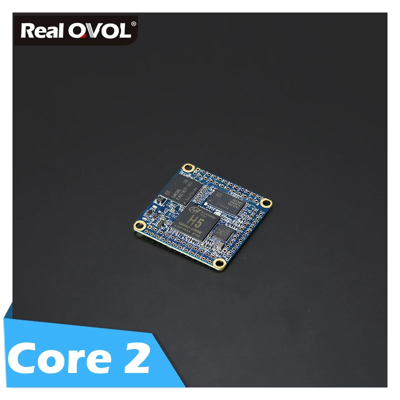 

RealQvol Friendlyarm NanoPi NEO Core2 512MB/1GB DDR3 RAM Allwinner H5, Quad-core 64-bit Cortex A53 8G eMMC u-boot,Ubuntu Core