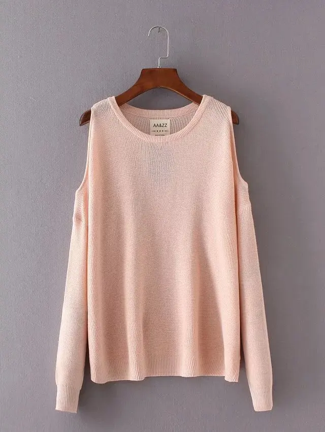 Buy 2017 Japanese Fashion Women Sexy Anime Key hole Sweater Feminino loose O