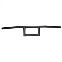 7/" черные мотоциклетные оконные рамы Рули широкие для Harley Chopper Honda Suzuki Yamaha Ducati