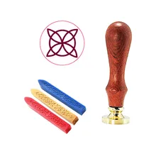 Необычные линии индивидуальная восковая печать штамп металлический Дракон ручка запечатывания воска комплект печатей Подарочный винный набор пакет свадебные приглашения конверт