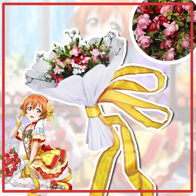 LoveLive японские костюмы для косплея аниме Love Live цветочный букет возбуждающий