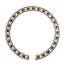 Wood Soundhole Rosette Decal Sticker for Acoustic Classical Guitar Replacement Wood Soundhole Rosette Decal Sticker for Acoustic Classical Guitar Replacement