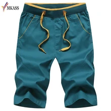 Новые летние мужские хлопковые шорты однотонные шорты Повседневная одежда шорты Homme верхняя одежда шорты мужские большие размеры S-5XL