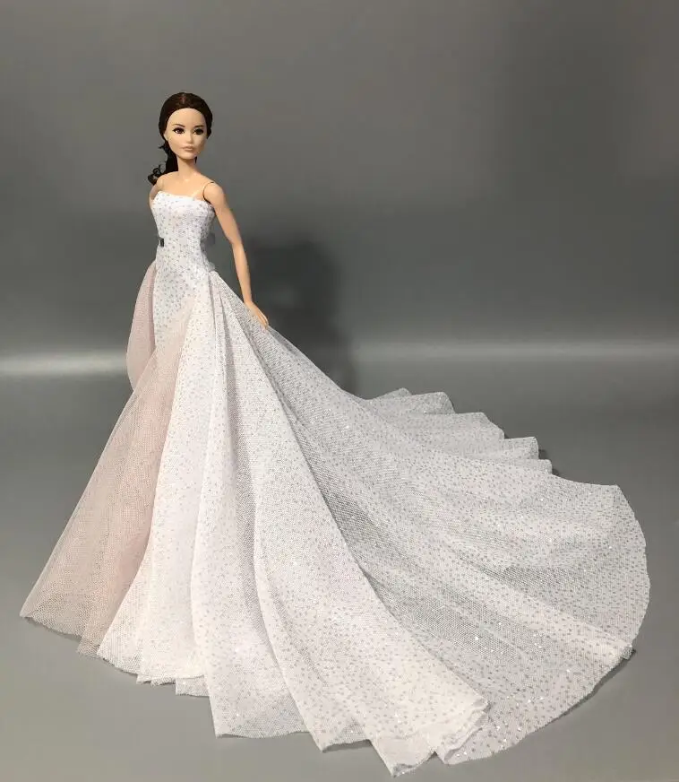 

fashion outfits Collector's Edition case for barbie wedding dress Doll clothes Princess Cute Birthday Children's Day Gift Girl
