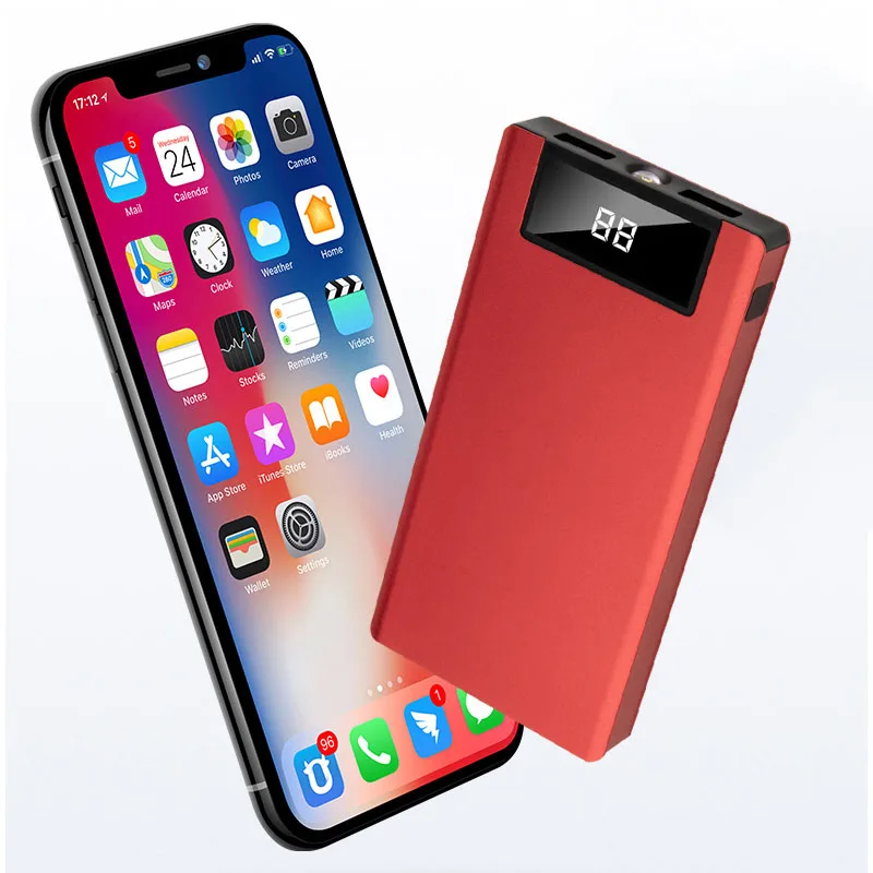 20000mAh Power Bank ultra thin Mobile Phone Charger External Battery Pack Dual USB Powerbank for iPhone Samsung Xiaomi Poverbank (24)