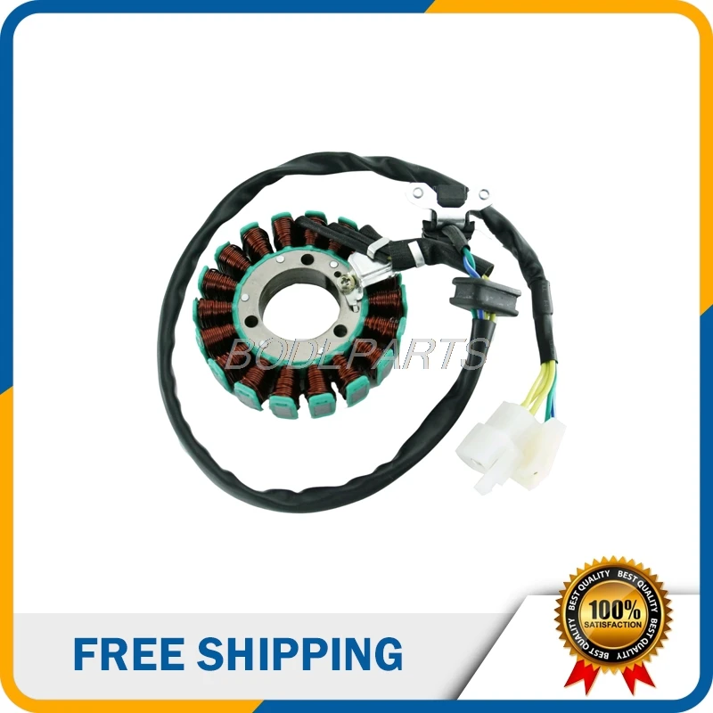 

18 Poles DC Stator Coils Fit For GN And GS Two Type Engine Motorcycle Motor Parts Free Shipping