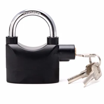 

Waterproof Siren Alarm Padlock Alarm Lock for Motorcycle Short Beam Bike Bicycle