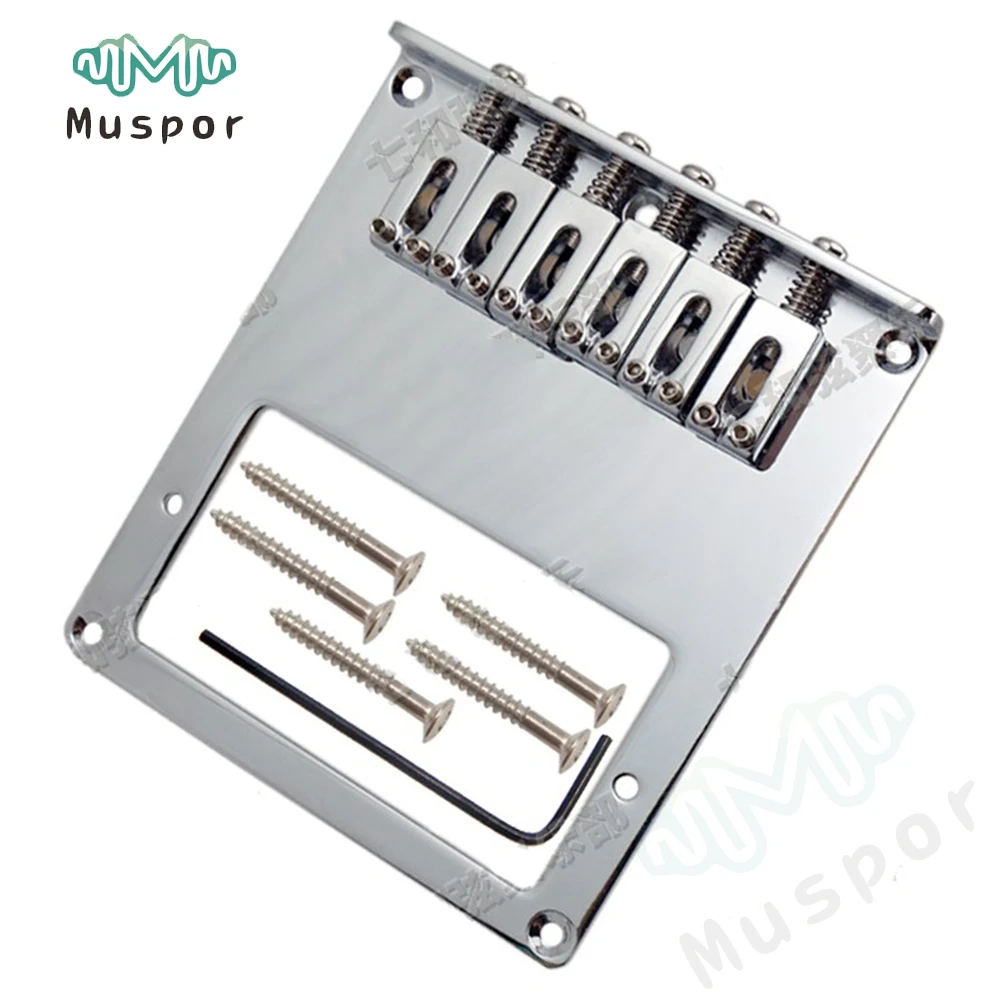 

Humbucker Bridge 6 String Saddle For Fender Telecaster Tele TL Electric Guitar
