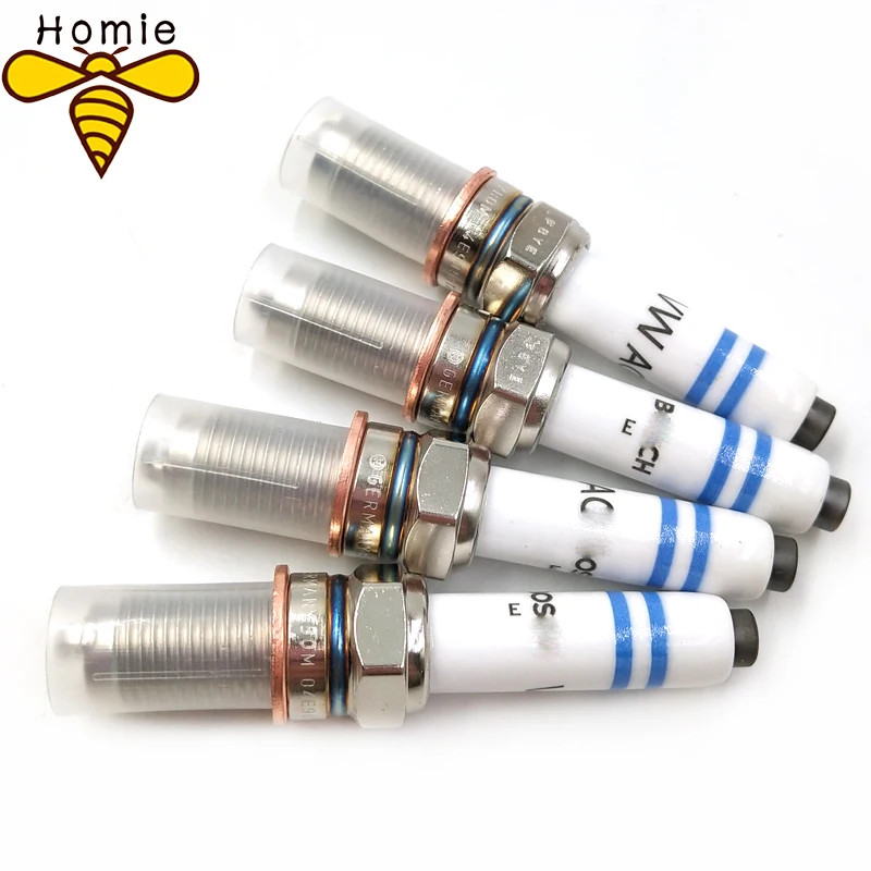 High Quality NEW Genuine 4 Pcs Iridium Spark Plug 04E 905 612 For VW Golf Passat Jetta Polo Audi A1 A3 Skoda Octavia Seat High Quality NEW Genuine 4 Pcs Iridium Spark Plug 04E 905 612 For VW Golf Passat Jetta Polo Audi A1 A3 Skoda Octavia Seat